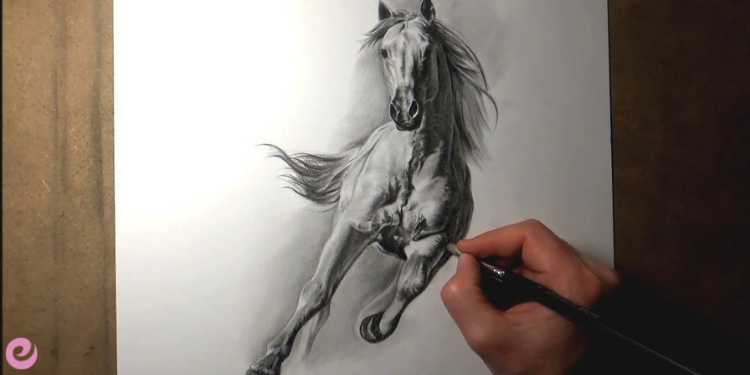 Resimde Kara Kalem Tekniği 1 Resimde Kara Kalem Tekniği